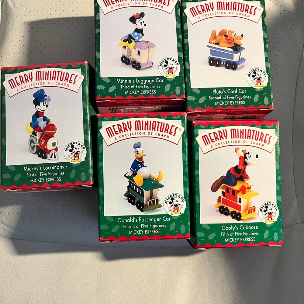 Mickey Express Train Set